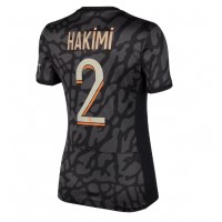 Dámy Fotbalový dres Paris Saint-Germain Achraf Hakimi #2 2023-24 Třetí Krátký Rukáv